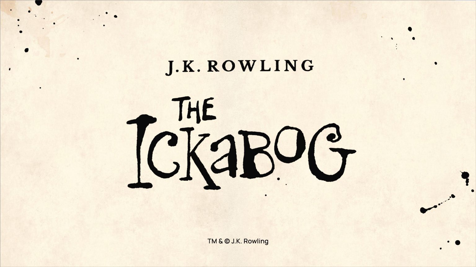 A Harry Potter Author J.K. Rowling To Publish New Kids’ Novel Online
