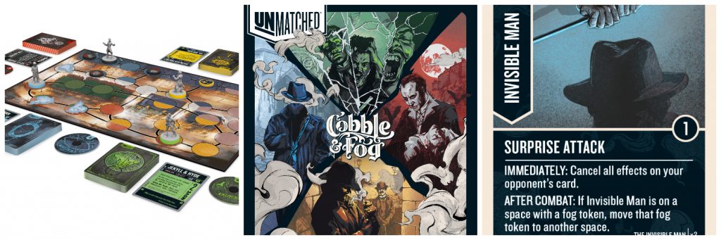 Tabletop Game Review - Unmatched: Cobble & Fog - LRM