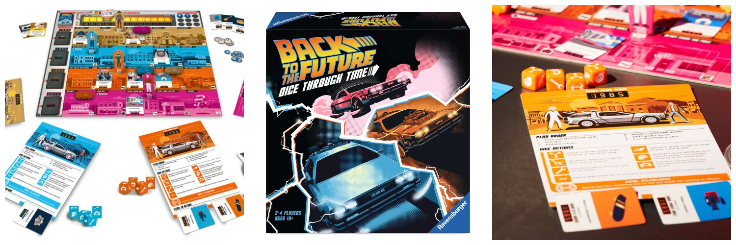 Tabletop Game Review – Back to the Future: Dice Through Time