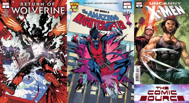 Uncanny X-Men #12, Age of X-Man-The Amazing Nightcrawler #1 & Return of Wolverine #5: The Comic Source Podcast