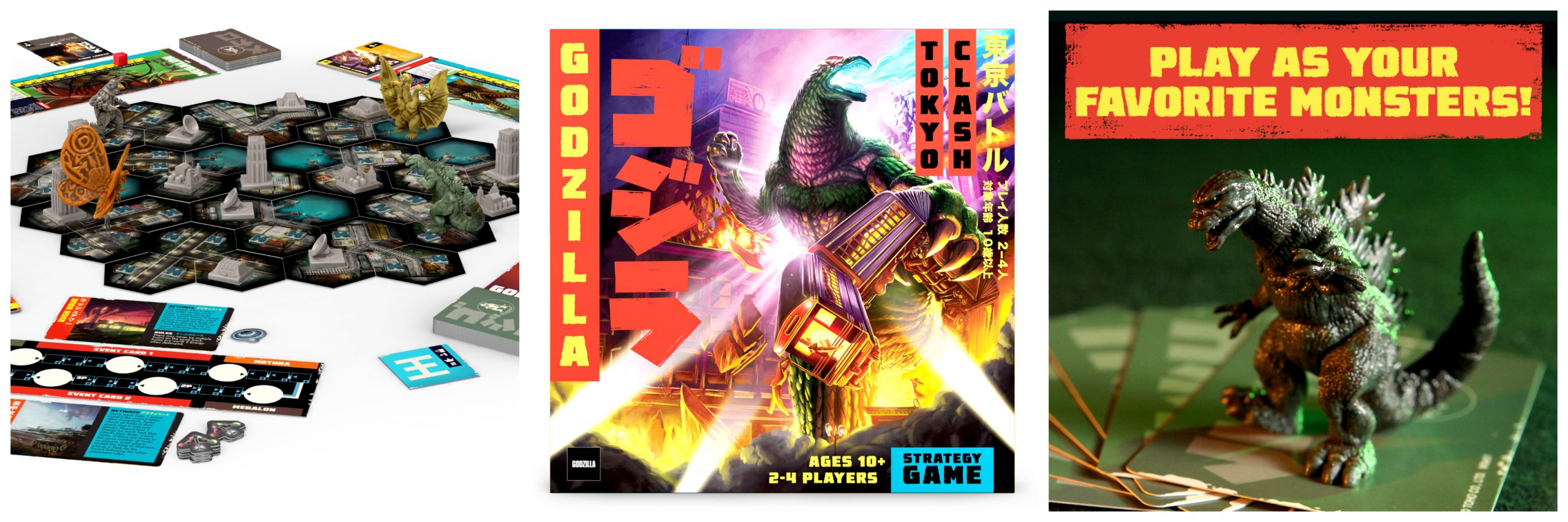 Tabletop Game Review – Godzilla: Tokyo Clash