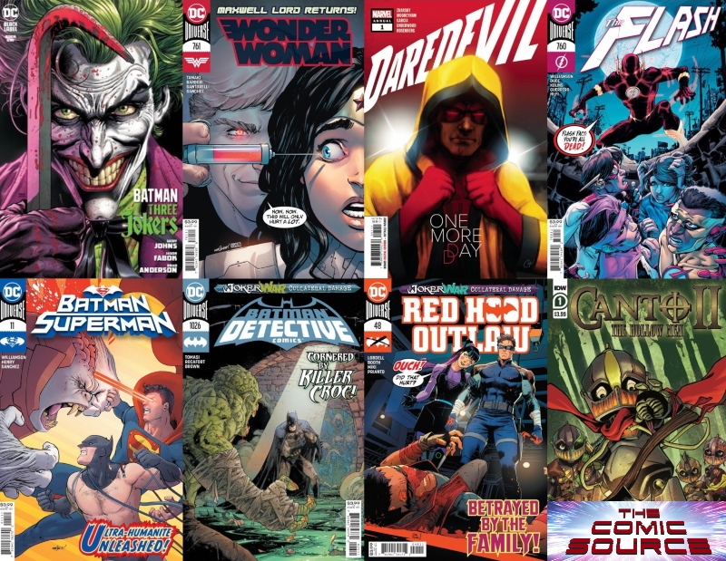 New Comic Wednesday August 26, 2020: The Comic Source Podcast