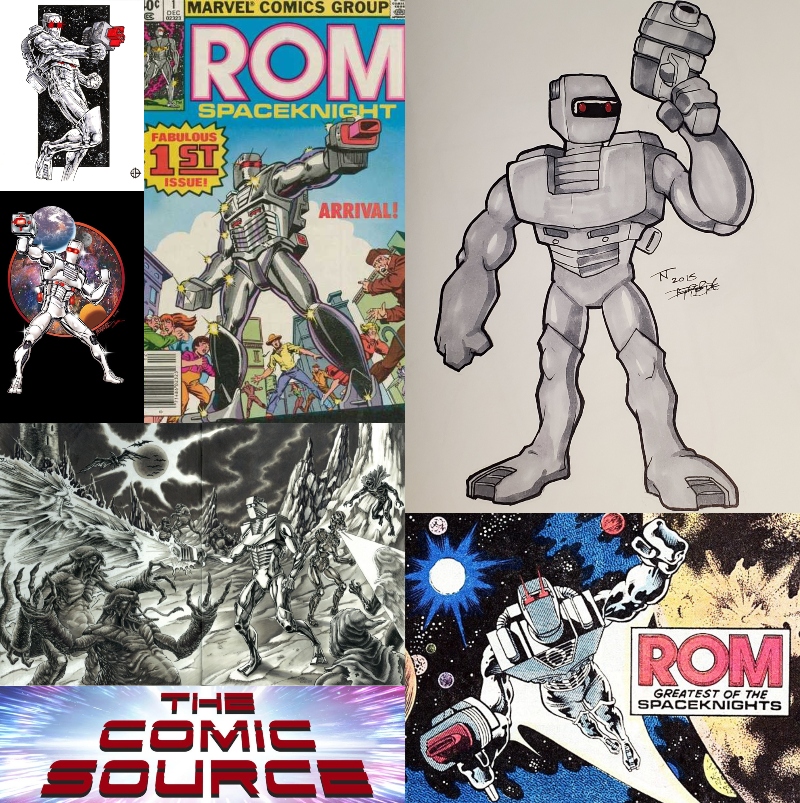 Spotlight on Rom Spaceknight: The Comic Source Podcast