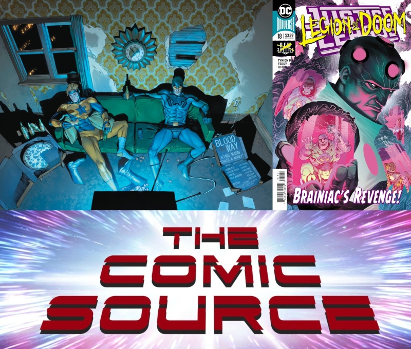 Justice League #18 & Heroes in Crisis #5 – Spotlight Friday: The Comic Source Podcast