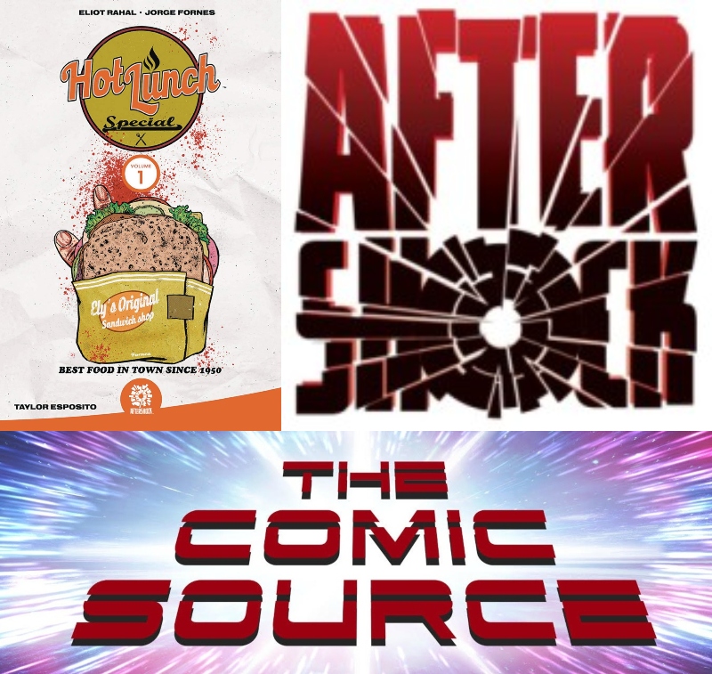 Hot Lunch Special Spotlight – AfterShock Monday: The Comic Source Podcast