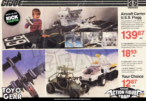G I Joe Battles Its Way In The Toy War With The Uss Flagg I Lrm Retro Specs Lrm
