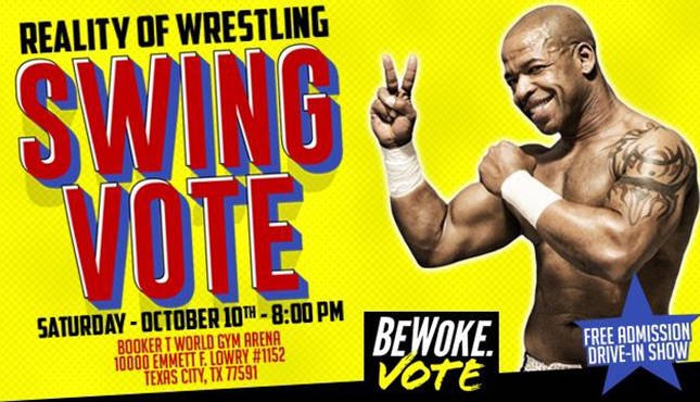 WWE Hall Of Famer Booker T & Reality Of Wrestling Team With Voter Engagement Group To Host Drive-In Event