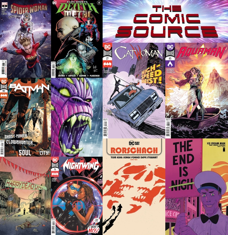 New Comic Book Wednesday November 18, 2020: The Comic Source Podcast