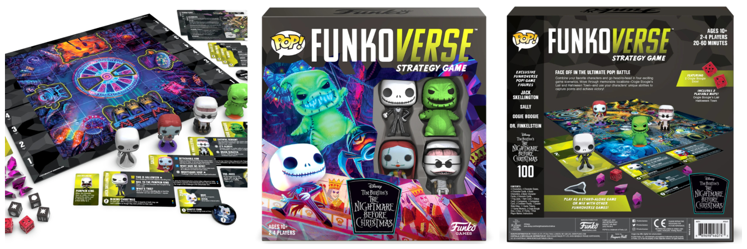 Tabletop Game Review – Funkoverse Strategy Game: Tim Burton’s The Nightmare Before Christmas 100