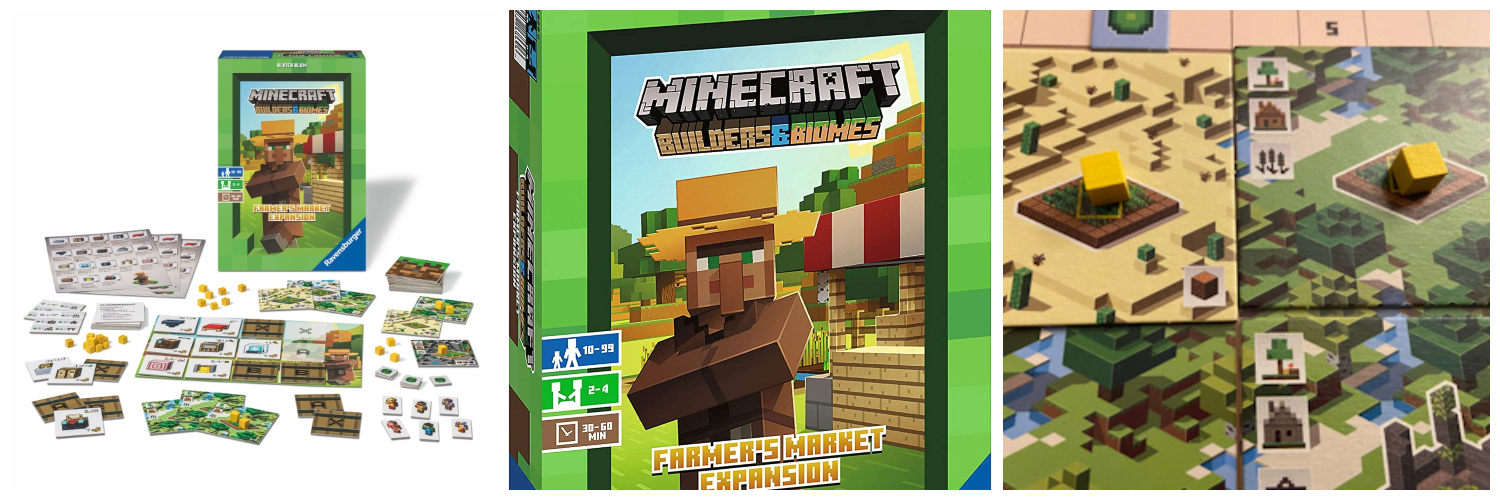 Tabletop Game Review – Minecraft: Farmer’s Market Expansion