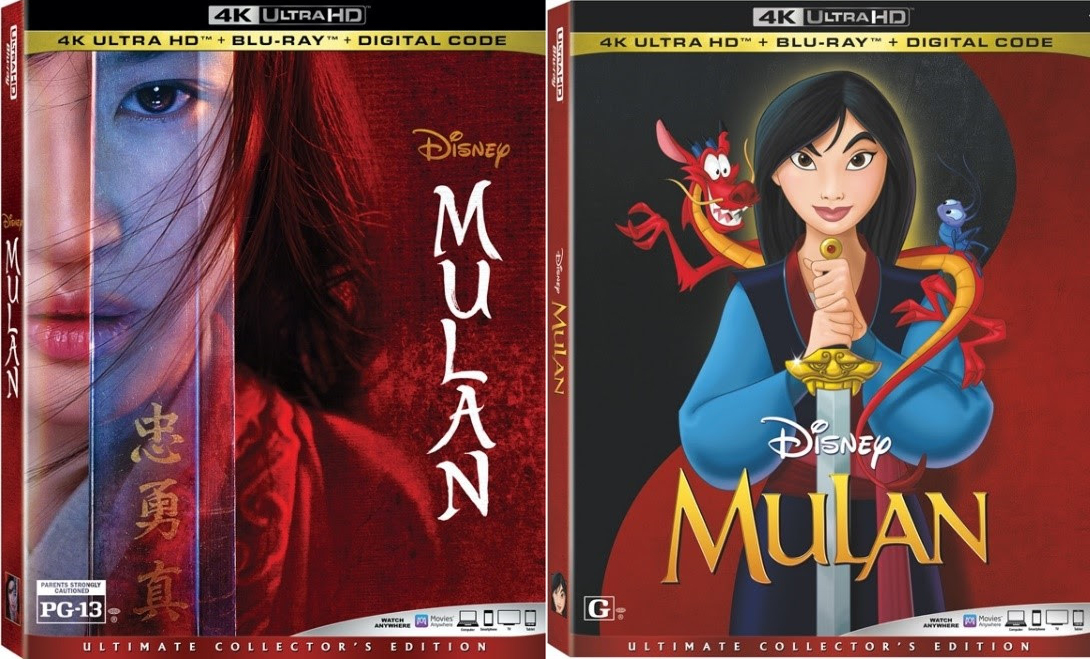 Holiday Gift Guide: ‘Mulan’ Both Live Action And Animated Come To DVD