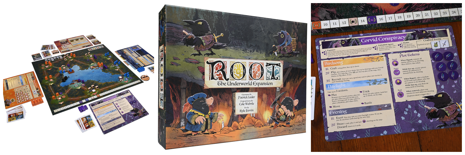 Tabletop Game Review – Root: The Underworld Expansion