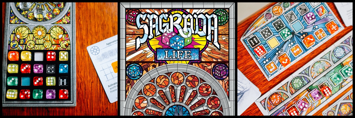 Tabletop Game Review – Sagrada: The Great Facades – Life