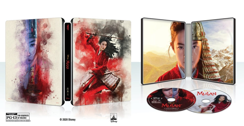 Mulan DVDs