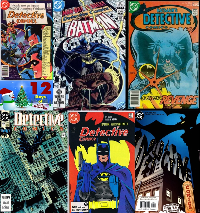 Five Favorite Covers – Detective Comics | 12 Days of The Comic Source: The Comic Source Podcast