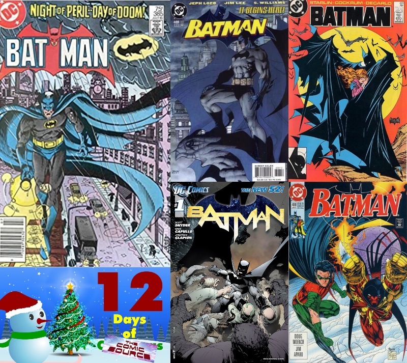 Five Favorite Covers – Batman | 12 Days of The Comic Source: The Comic Source Podcast