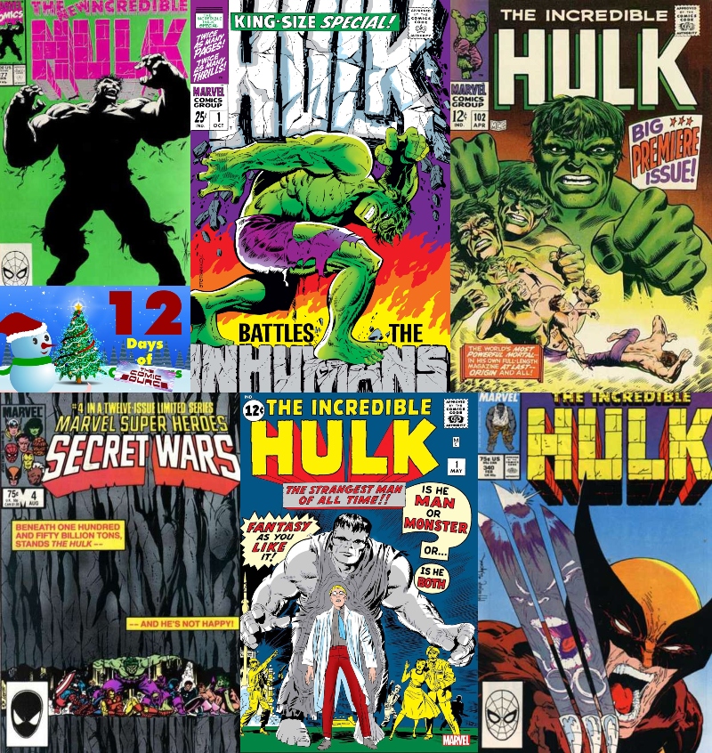 Five Favorite Covers – Hulk | 12 Days of The Comic Source: The Comic Source Podcast