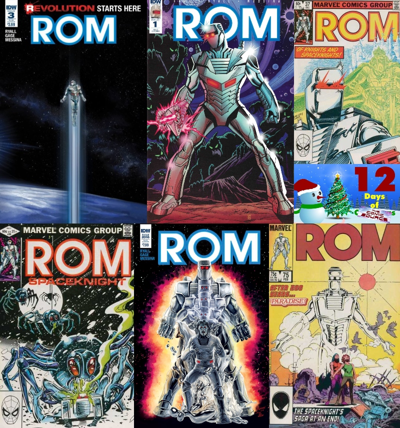 Five Favorite Covers – Rom | 12 Days of The Comic Source: The Comic Source Podcast