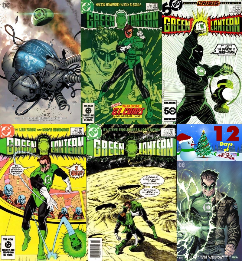 Five Favorite Covers – Green Lantern | 12 Days of The Comic Source: The Comic Source Podcast