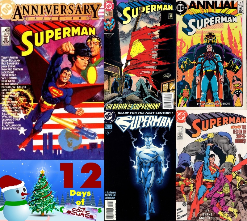 Five Favorite Covers – Superman | 12 Days of The Comic Source: The Comic Source Podcast