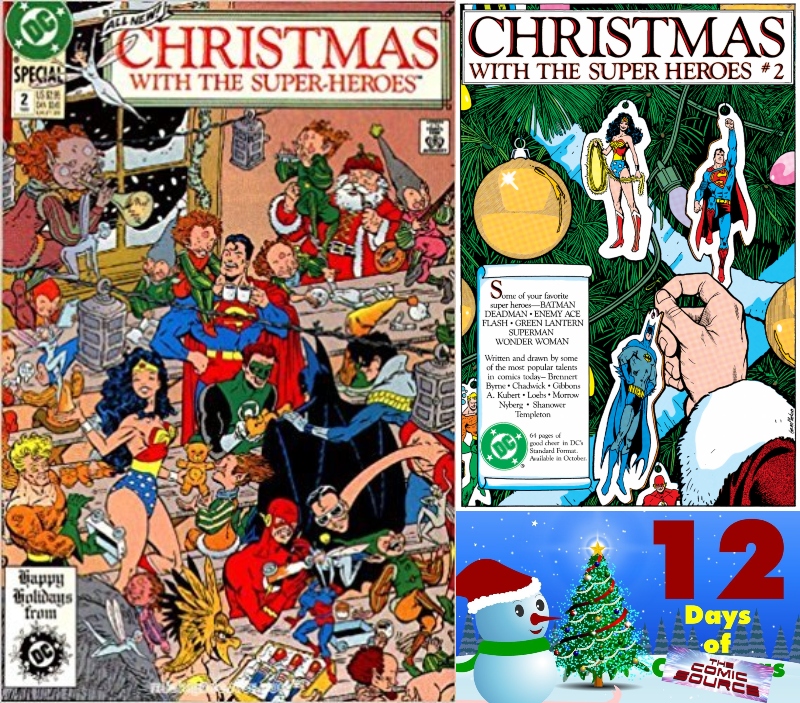 DC’s Christmas with the Superheroes #2: 12 Days of The Comic Source: The Comic Source Podcast