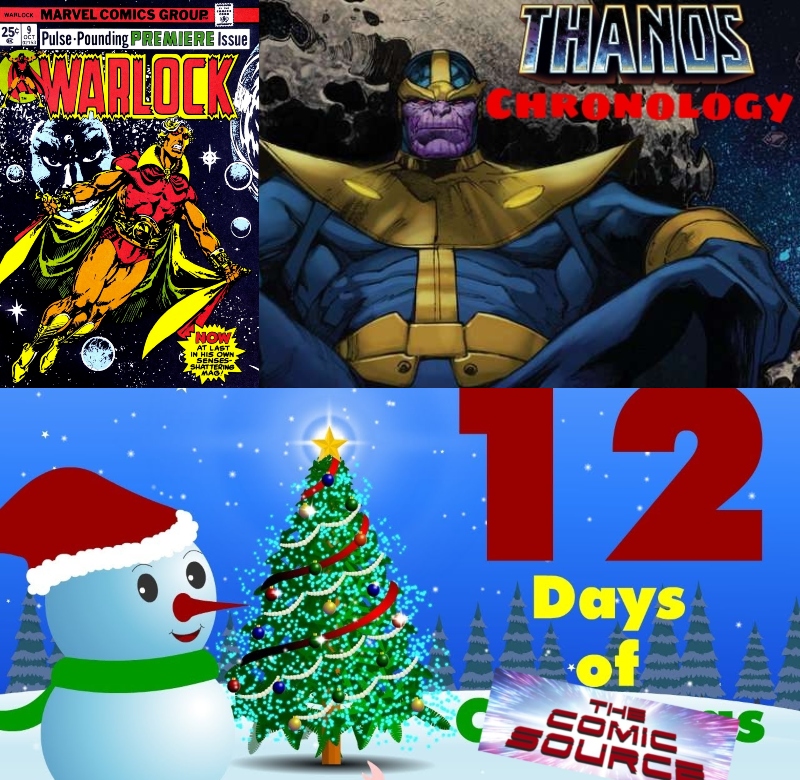 Warlock #9 Thanos Reading Order Marvel Chronology – 12 Days of The Comic Source: The Comic Source Podcast