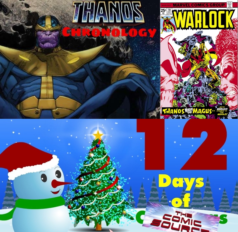 Warlock #10 Thanos Reading Order Marvel Chronology – 12 Days of The Comic Source: The Comic Source Podcast
