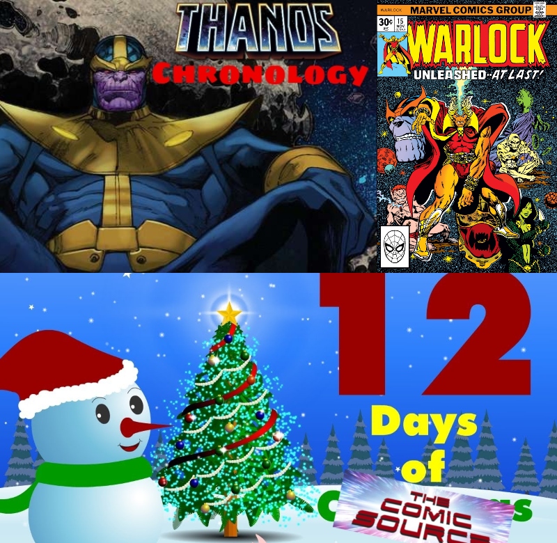 Warlock #15 Thanos Reading Order Marvel Chronology – 12 Days of The Comic Source: The Comic Source Podcast