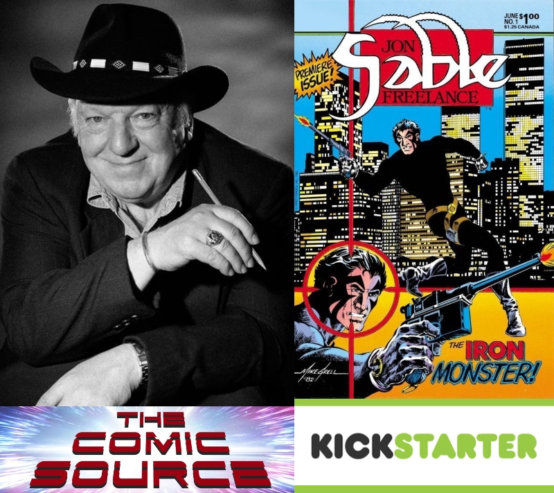 Jon Sable Kickstarter Spotlight with Mike Grell: The Comic Source Podcast