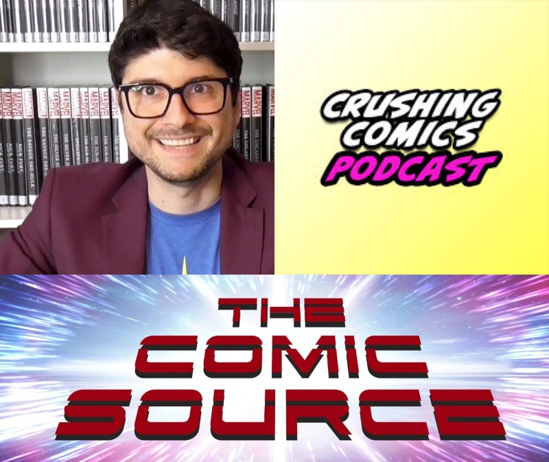 Comic Book Content Creator Conversation with Crushing Krisis: The Comic Source Podcast