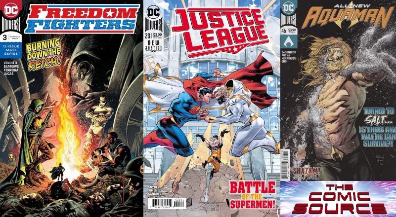 Freedom Fighters #3, Justice League #20 & Aquaman #46 | Spotlight Friday: The Comic Source Podcast