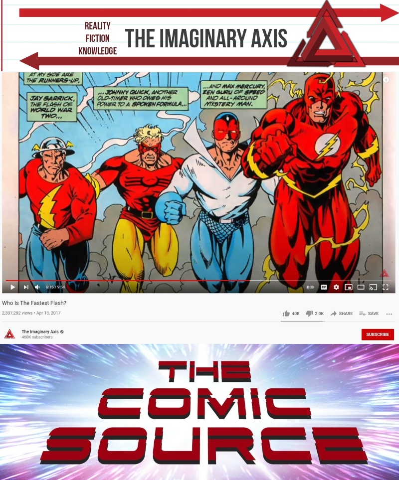 Comic Book Content Creator Conversation with Imaginary Axis: The Comic Source Podcast