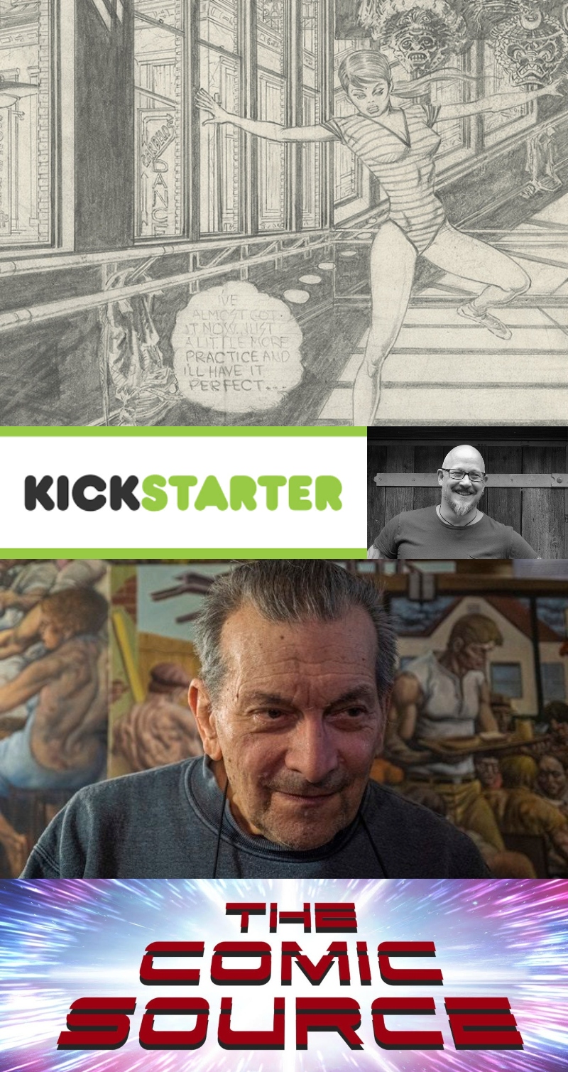 The Unseen Jack Katz Kickstarter Spotlight with Liam Sharp: The Comic Source Podcast
