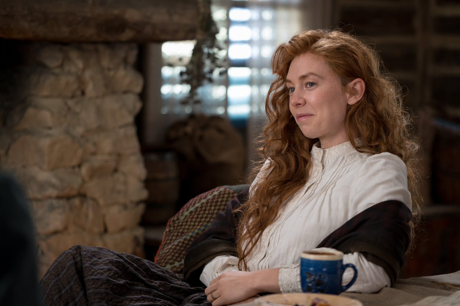 Vanessa Kirby's Blonde Hair in The World to Come - wide 2