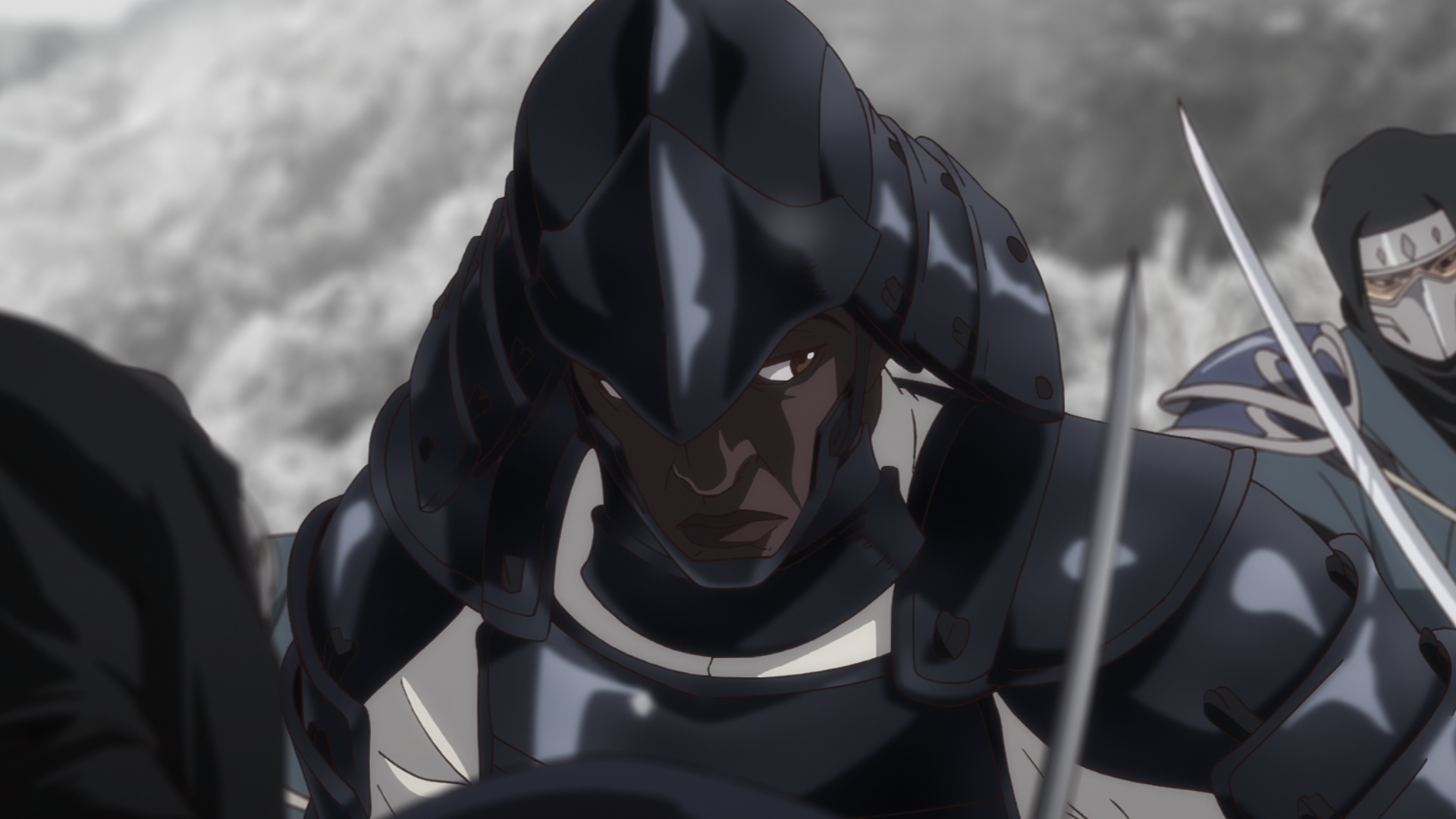 First Look Images At First African Samurai in Netflix’s Yasuke Anime