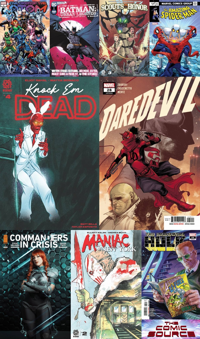 New Comic Wednesday March 10, 2021: The Comic Source Podcast