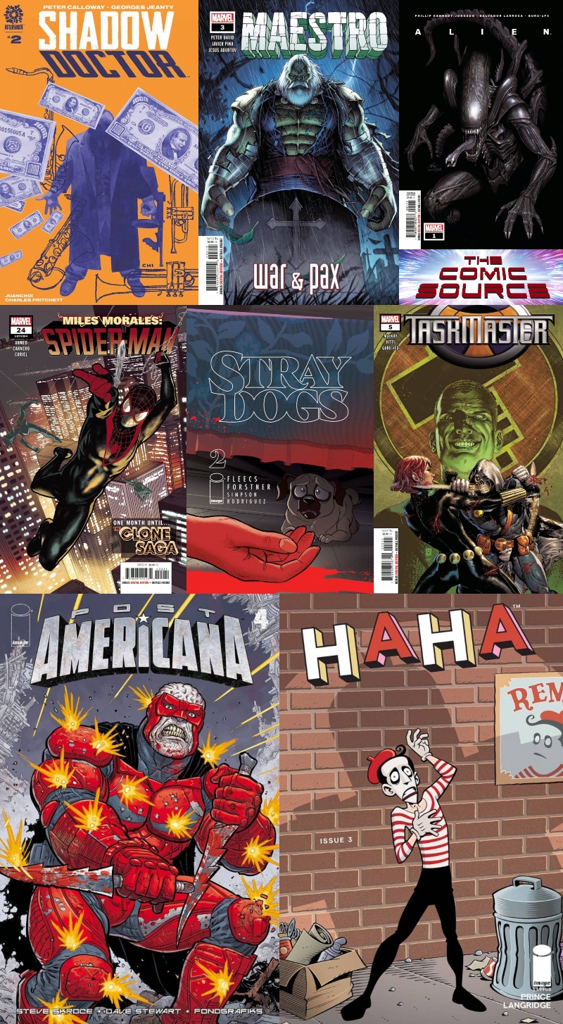 New Comic Wednesday March 24, 2021: The Comic Source Podcast