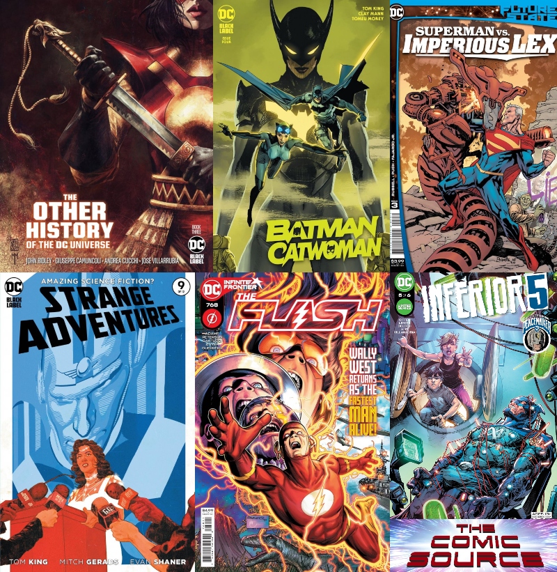 DC Spotlight March 30, 2021 Releases: The Comic Source Podcast