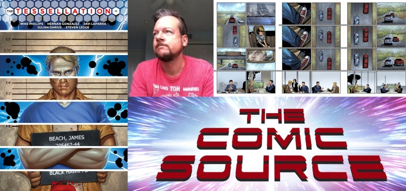 Tesselation Kickstarter Spotlight with Mike Phillips: The Comic Source Podcast