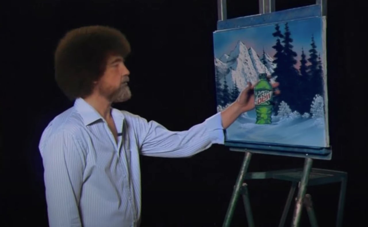 MTN DEW And The Bob Ross Company Team Up To Bring Us The “Lost Episode”