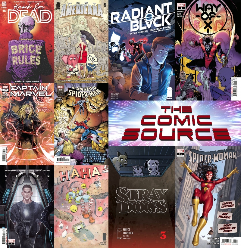 New Comic Wednesday April 20, 2021: The Comic Source Podcast