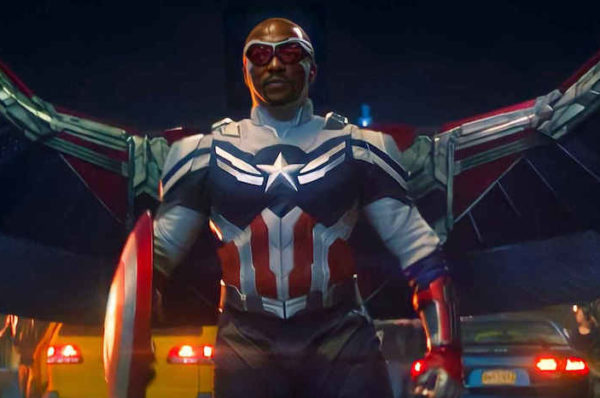 We have new looks for Captain America and Falcon spotted on some official Brave New World merchandise to take a look at.