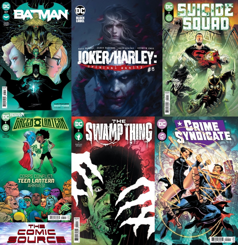 DC Spotlight April 6, 2021 Releases: The Comic Source Podcast