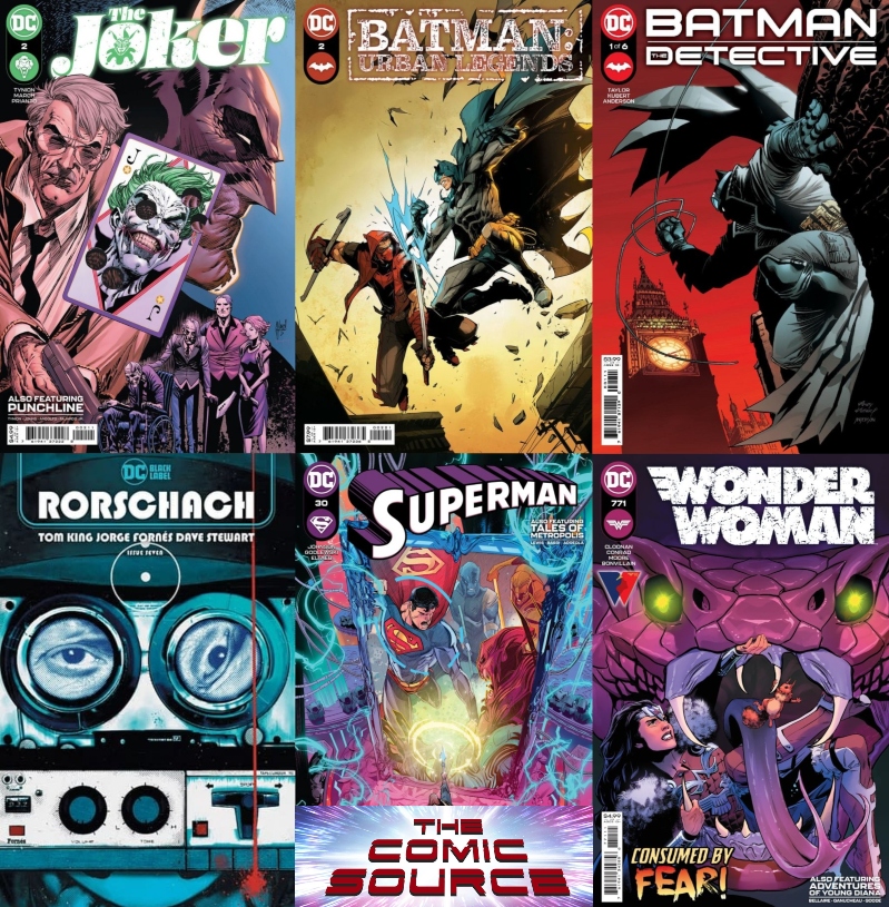 DC Spotlight April 13, 2021 Releases: The Comic Source Podcast
