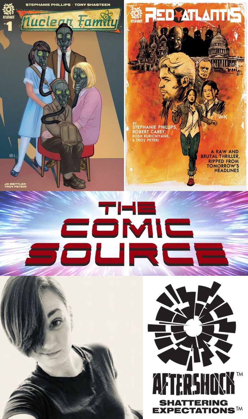 AfterShock Monday with Stephanie Phillips: The Comic Source Podcast