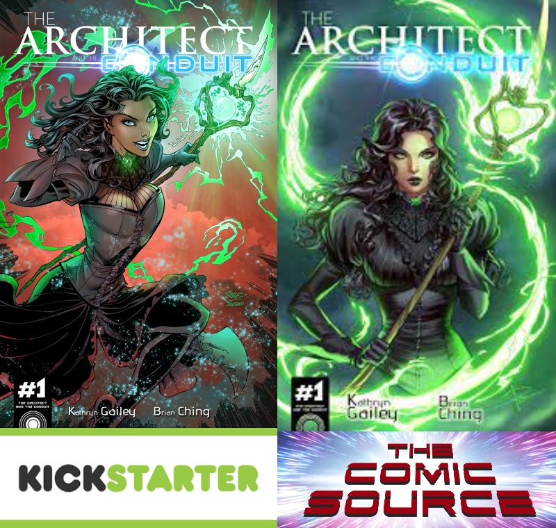The Architect And The Conduit Kickstarter Spotlight: The Comic Source Podcast