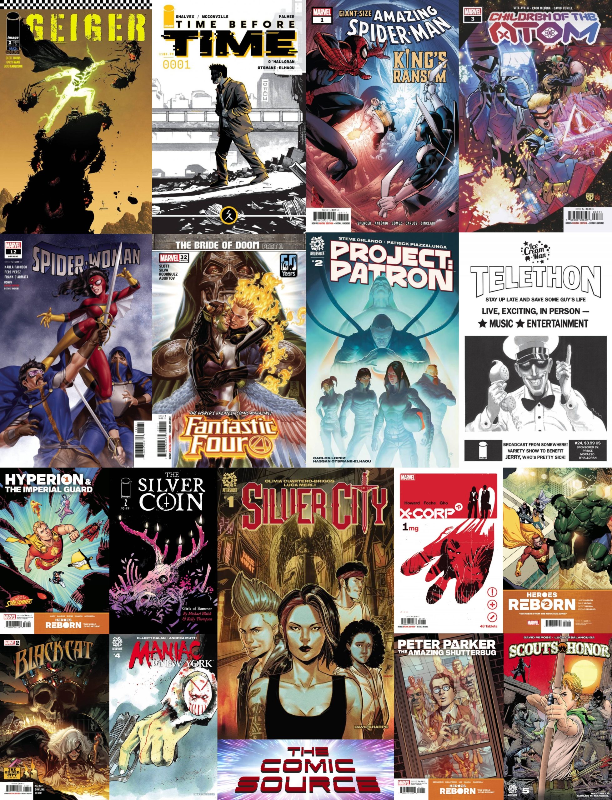 New Comic Wednesday May 12, 2021: The Comic Source Podcast