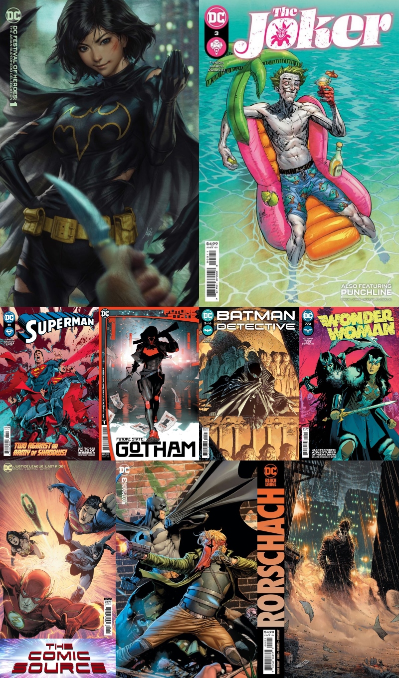 DC Spotlight May 11, 2021 Releases: The Comic Source Podcast