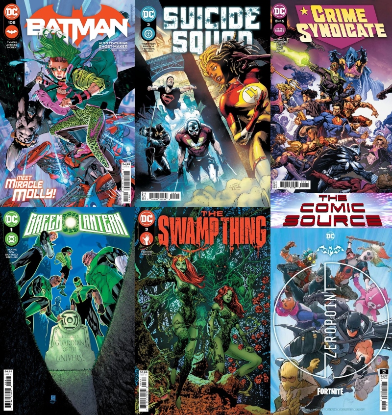 DC Spotlight May 4, 2021 Releases: The Comic Source Podcast