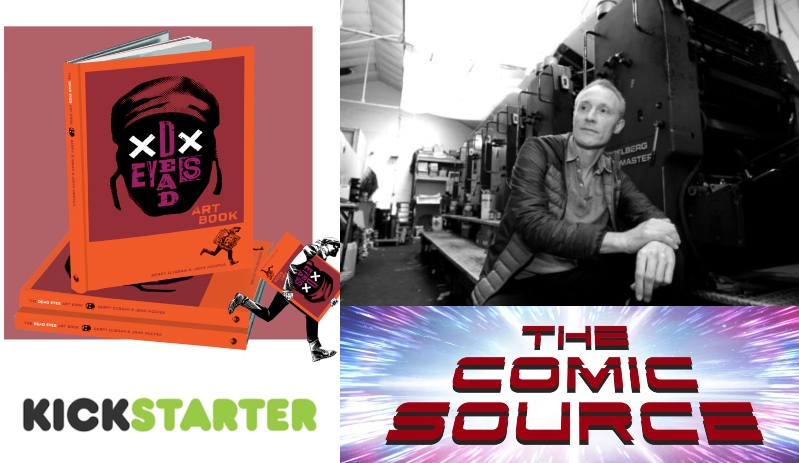 Dead Eyes Artbook Kickstarter Spotlight with John McCrea: The Comic Source Podcast